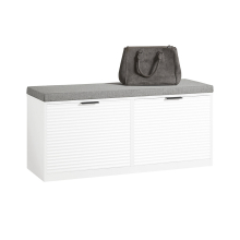 SoBuy FSR147-W, Hallway Shoe Bench Shoe Rack Shoe Cabinet