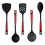 Royalford Delcasa 5 PC Nylon Kitchen Utensil Set for Cooking 1
