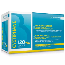 Cystiphane, 120 tablets, Biorga for healthy hair and nails,