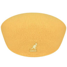 (XXL) KANGOL iconic 100% pure new wool 504 Gold flat cap