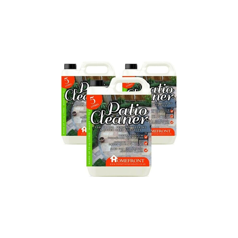 (3) Homefront 5L Concentrated Patio Cleaner