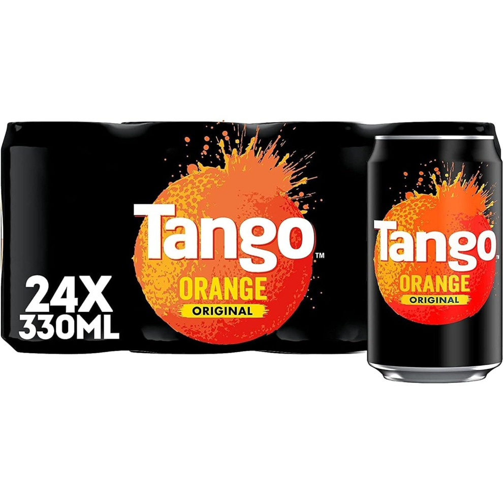 Tango Orange Soft Drink - 330 ml (Pack of 24)