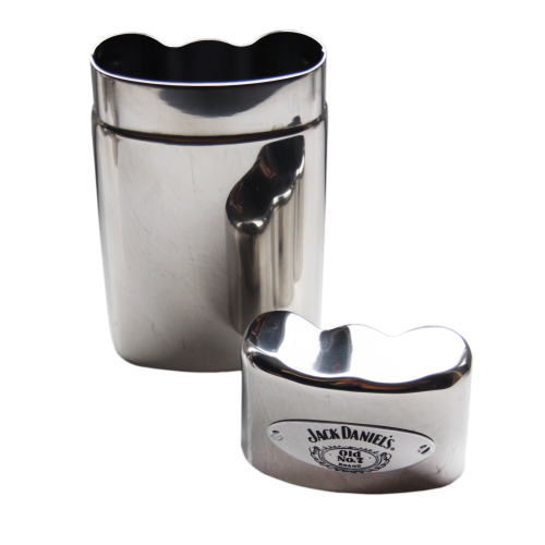 Jack Daniels Jack Daniel's Chrome Triple Cigar Tube Short