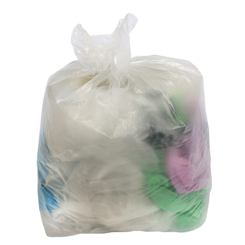 JanSan Refuse Sacks Contract 90L 8kg Natural ~ 200 Sacks