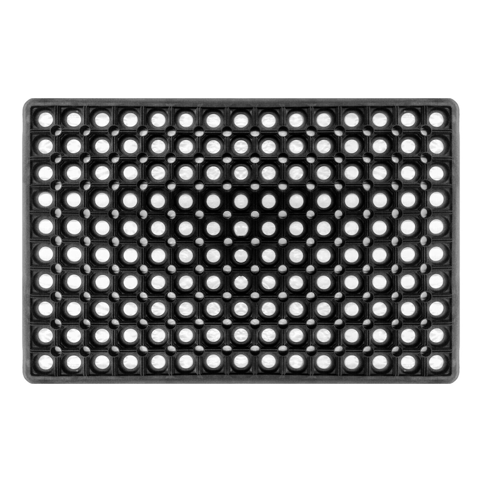 Non Slip Industrial Rubber Ring Door Mat Outdoor House Entrance Floor Carpet Rug