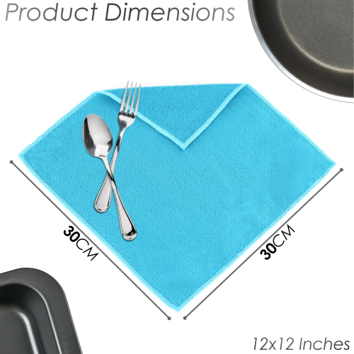The Magic Toy Shop (40) Geezy Microfibre Cleaning Cloths | Dusting & Polishing Towels 2