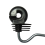 Electric Fencing Offset Ring Insulators for Wooden Posts X10 5