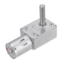 (160RPM) DC 24V Self-locking Worm Gear Motor 10/30/90/150RPM Gear Turbine Reduction Motor