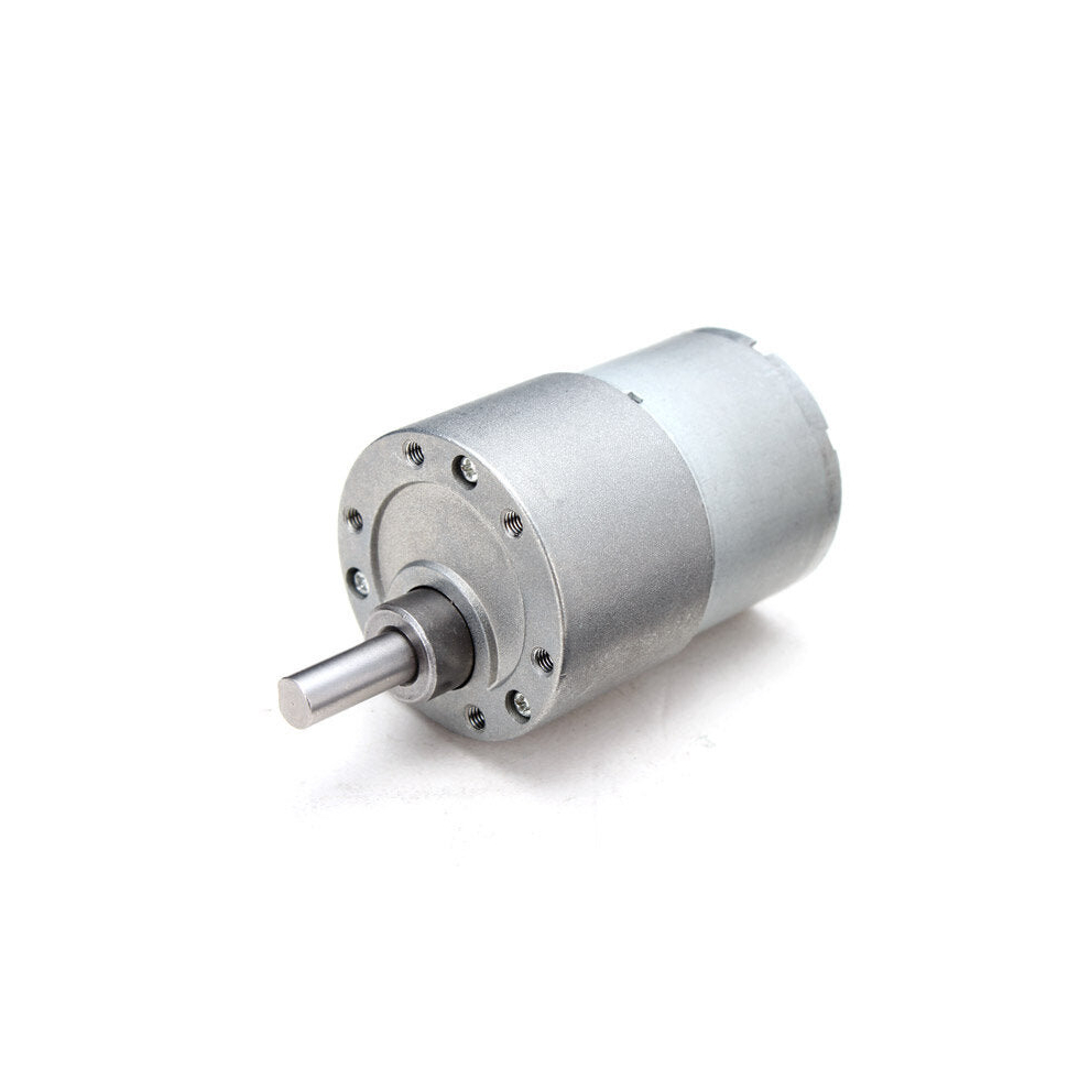 (130Rpm) 12V Dc Metal Gear Reducer Motor Gm37-3525 High Torque Dc Gear Boxes Motor 9078193498639