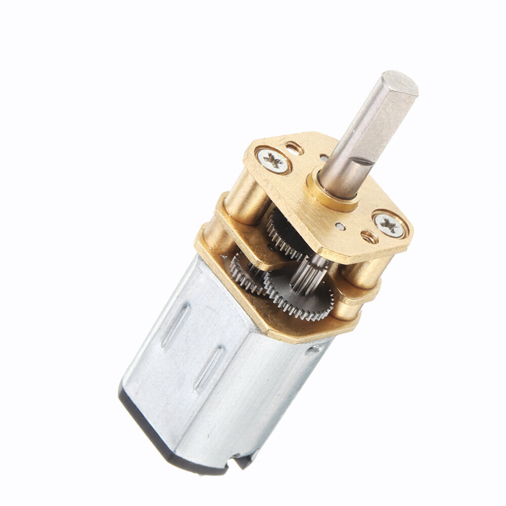 8Pcs 10MM-GM12N20 12V 75RPM R-Angle Micro DC Reduction Gear Motor For Electric Screw Driver