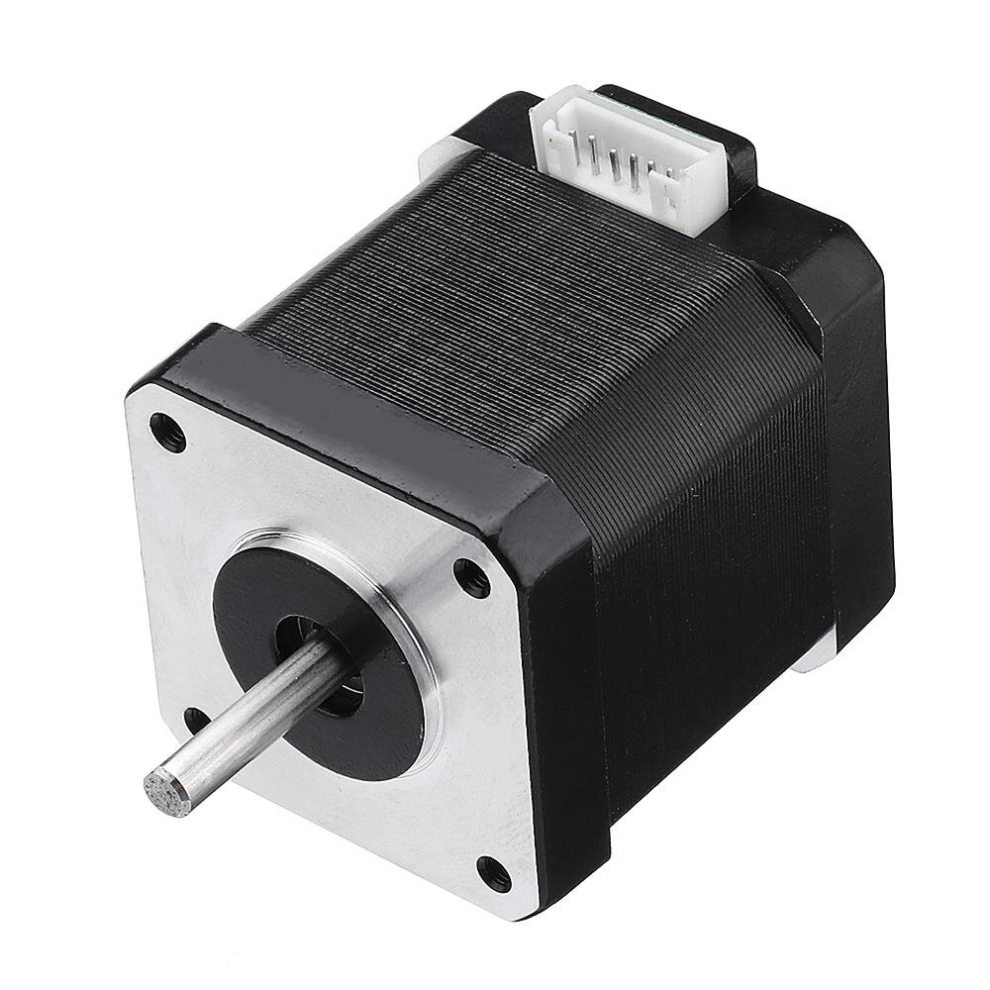 42mm Stepper Motor Dual Shaft 12V 42BYGH47-1704B for CNC Engraving Machine