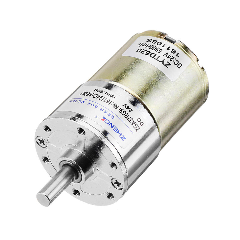 24V 600Rpm Reduction Motor Dc Gear Motor 3Mm Shaft 9078193482485