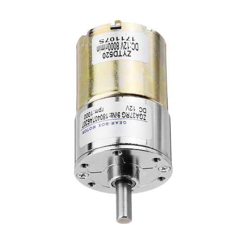 12V 1000RPM Reduction Motor DC Gear Motor 2