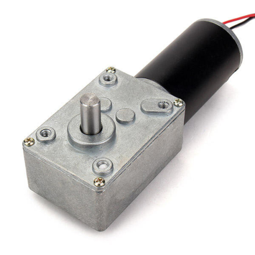 Worm Reducer Gear DC Motor High Torque Low Speed Gear Motor 1
