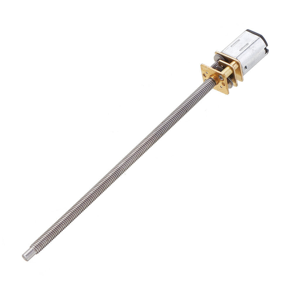 (30Rpm) Dc6v Gear Motor Extra Long Thick Thread Out Axisspeed Reduction Gear Motor With M4x100metal Gearbox 9078193506976