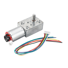 (20RPM) DC 12V 20/40/70/100/400RPM Mini-turbine Rod Geared Motor With Encoder For Automatic Sprayer