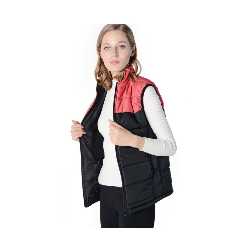 (Red, 3XL) Electric Vest USB Heated Heating Pad Winter Coat Jacket Warm