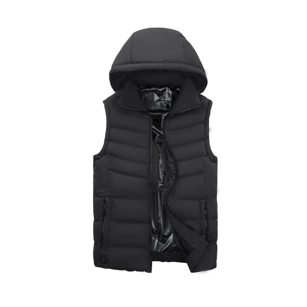 (XL) Electric Heating Coat Jacket Cloth USB Intelligent Winter Heated Warm Vest