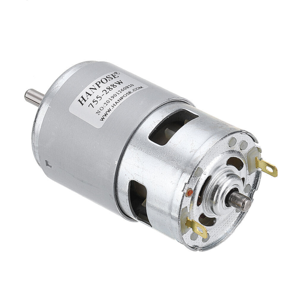 (288W 12000Rpm) 775 Motor Dc 12V 24V 80W 150W 288W Dc Motor Large Torque High Power Dc Motor Double Ball Bearing Spindle Motor 9078193500011