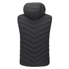 (2XL) Electric Battery USB Heated Heating Heat Hoodie Jacket Coat Adjustable Temp Winter