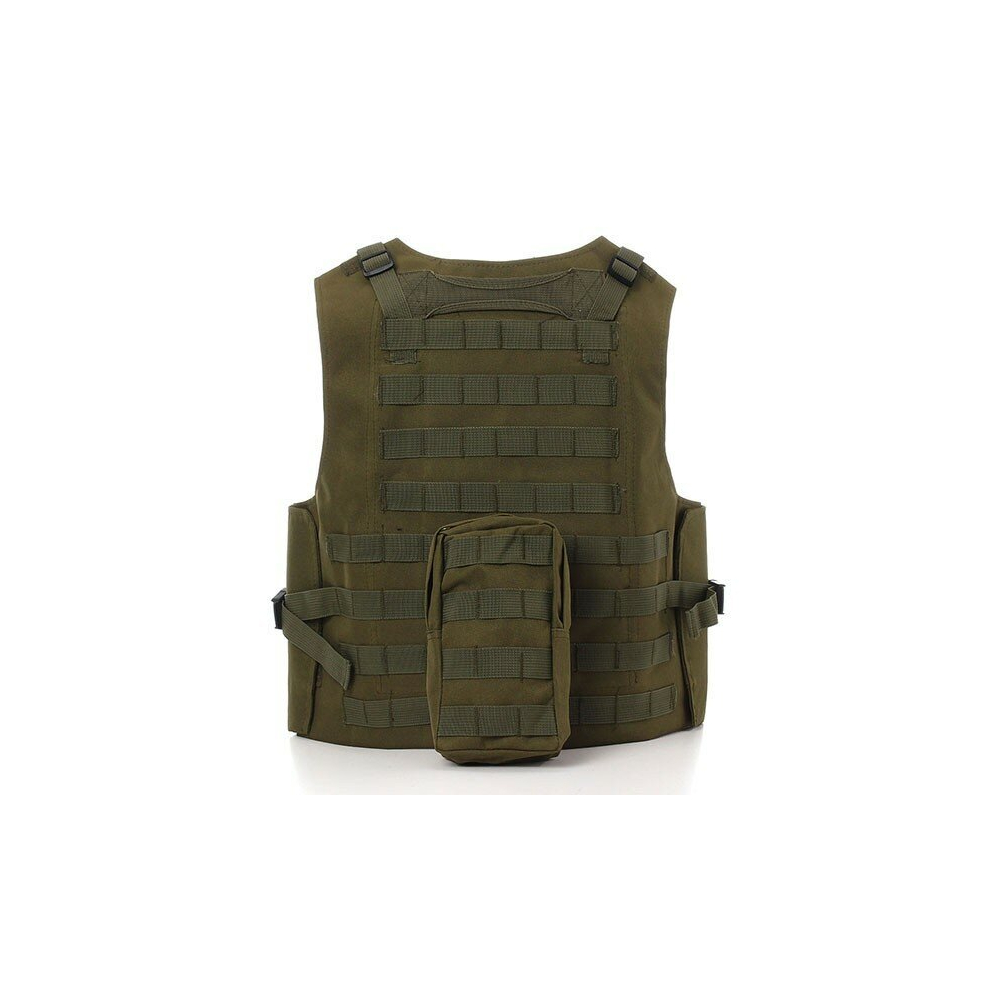 (Light Green) Tactical Military Law Enforcement Assault Army Combat Style Vest