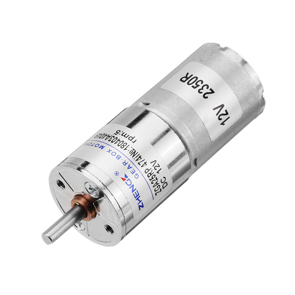 12V 5Rpm Reduction Motor Dc Gear Motor 9078193482386