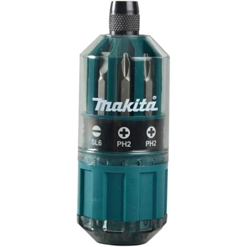 Makita Makita Screwdriver Bit Set Holder And Handle Tool Set - 18 Piece 2