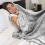(Silver, King) Fleece Blanket Thick Bed Mink Soft Warm Sofa Throw 5