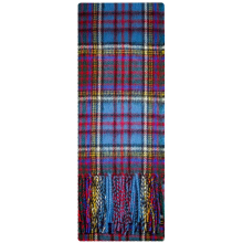 Anderson Modern Tartan 100% Lambswool Clan Scarf Made in Scotland