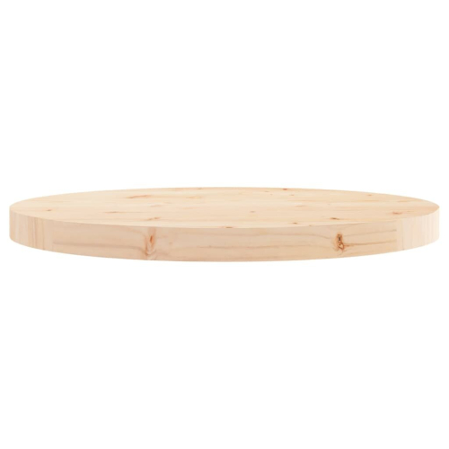 VidaXL vidaXL Table Top Replacementn Desk Top Dining Table Top Round Solid Wood Pine 2