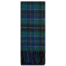 MacInnes Modern Tartan 100% Lambswool Clan Scarf Made in Scotland