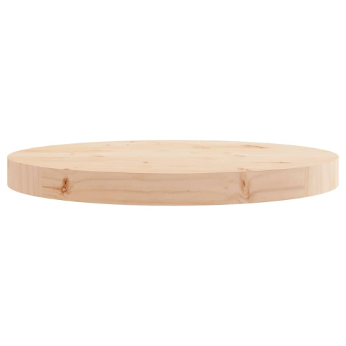 VidaXL vidaXL Table Top Replacementn Desk Top Dining Table Top Round Solid Wood Pine 2