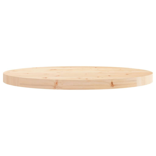 VidaXL vidaXL Table Top Replacementn Desk Top Dining Table Top Round Solid Wood Pine 2