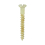 TIMco TIMCO Solid Brass Countersunk Woodscrews - 8 x 1 1/2 1