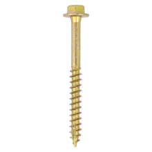 TIMCO Solo Advanced Hex Head Gold Coach Woodscrews - 6.0 x 70