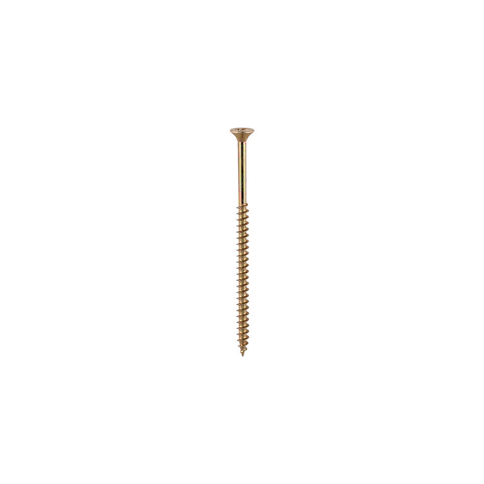 Timco Solo Countersunk Woodscrews - 5.0 X 100 Gold