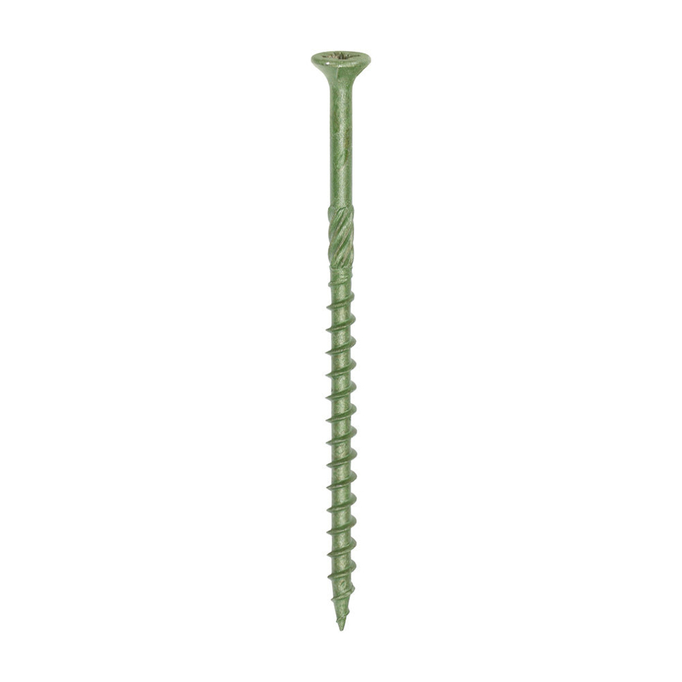 TIMCO Decking Screws Countersunk Exterior Green - 4.5 x 80