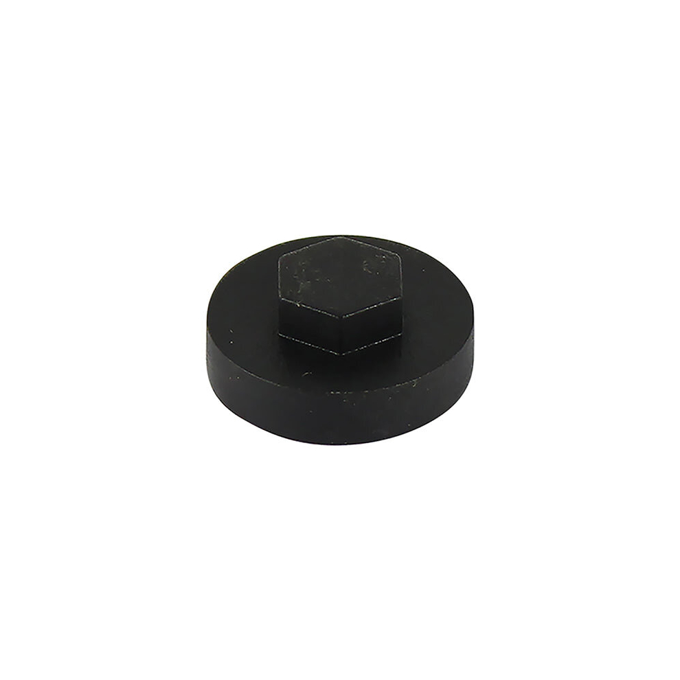 TIMCO Hex Head Cover Caps Black - 19mm-image-OPC-PDFSXBY-NEW