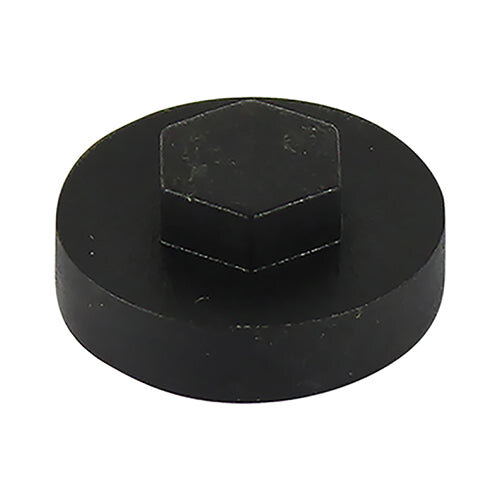 TIMco TIMCO Hex Head Cover Caps Black - 19mm 1