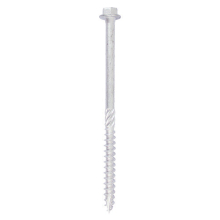 TIMCO Heavy Duty Timber Screws Hex Flange Head Exterior Silver - 10 x 130