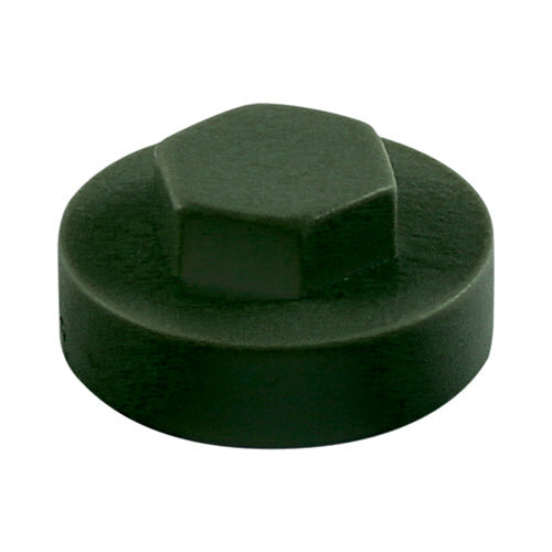 TIMco TIMCO Hex Head Cover Caps Juniper Green - 19mm