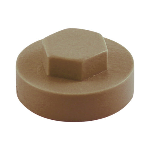 TIMco TIMCO Hex Head Cover Caps Merlin Grey - 19mm