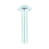 TIMco TIMCO Machine Pan Head Silver Screws - M4 x 20 1