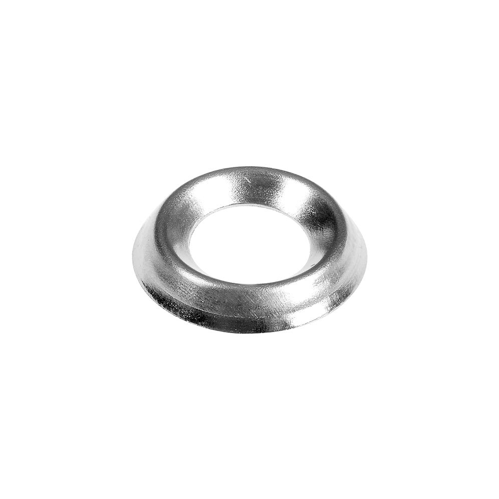 Timco Screw Cups Nickel - To Fit 8 Gauge Screws