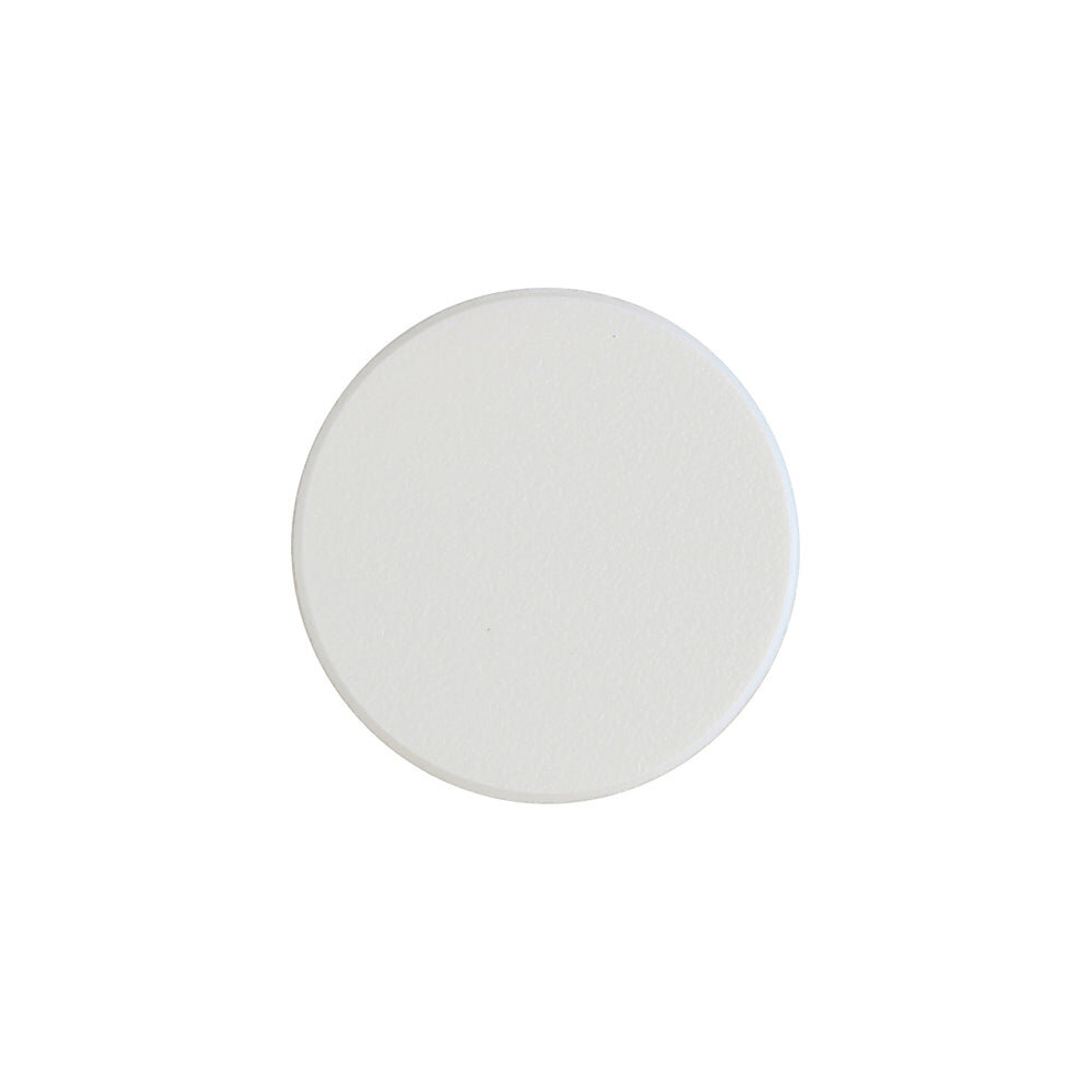 Timco Self-Adhesive Screw Cover Caps White Matt - 13Mm
