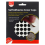 TIMco TIMCO Self-Adhesive Screw Cover Caps Anthracite Grey - 13mm 3
