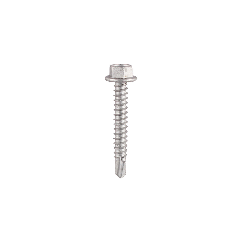 TIMCO Self-Drilling Light Section Drill Screw Exterior Silver - 5.5 x 19