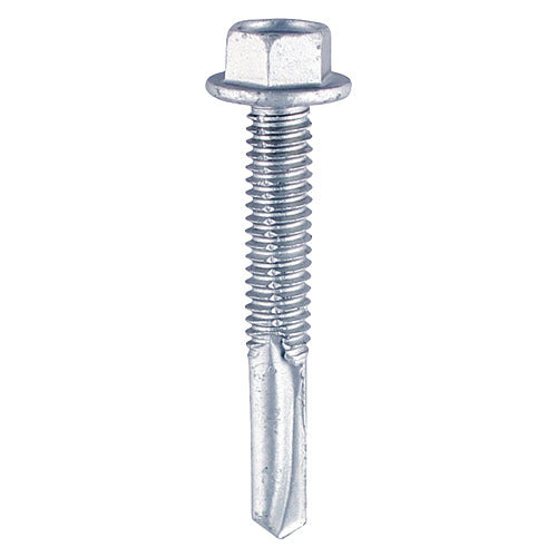 TIMco TIMCO Self-Drilling Heavy Section Silver Drill Screw - 5.5 x 38 1
