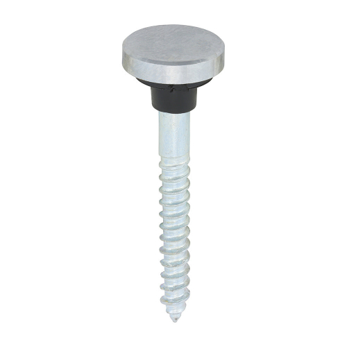 TIMco TIMCO Mirror Screws Flat Head Chrome - 8 x 1 1/2