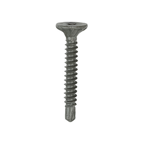 TIMco TIMCO Self-Drilling Cement Board Countersunk Exterior Silver Screws - 4.2 x 32 1
